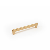 Satin Brass Continuous Curve Appliance Pull