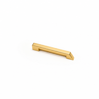 Polished Brass Half Parallelogram Right