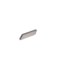 Satin Nickel Parallelogram Right