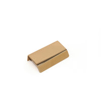 Polished Brass Solid Edge Pull
