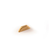 Satin Brass Rounded Trapezoid