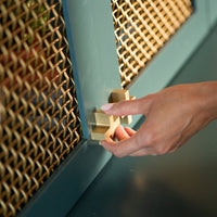 Satin Brass Plus Pull