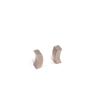 Satin Nickel Small Curve Left