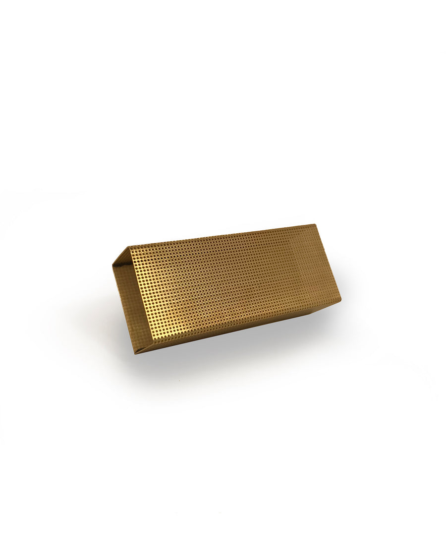 Brass Perforated Rectangle