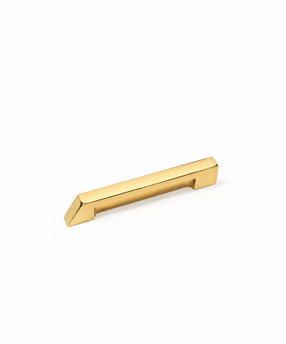 Polished Brass Half Parallelogram Left